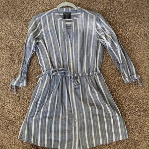 Abercrombie & Fitch linen blend dress